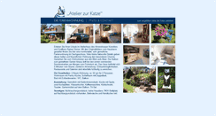 Desktop Screenshot of haus-zur-katze.de